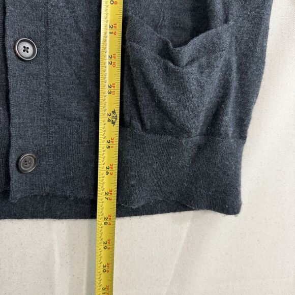 Polo Ralph Lauren Women's Washable Merino Wool Cardigan -Embroidered Patch Large - Picture 7 of 8